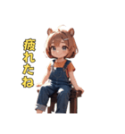 いつも明るい♡リス娘（個別スタンプ：38）