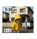 ⚫猫ミームで会話⭐40匹セット[社畜・無職編（個別スタンプ：3）