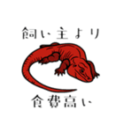 爬虫類あるあるDY（個別スタンプ：2）
