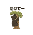 くまくまツキノワぐま（個別スタンプ：39）