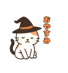 三毛猫のハロウィンスタンプ（個別スタンプ：22）