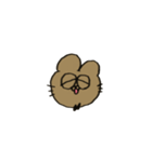 ほうじ茶の顔スタンプ▼（個別スタンプ：2）