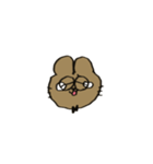 ほうじ茶の顔スタンプ▼（個別スタンプ：4）