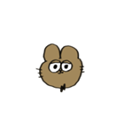 ほうじ茶の顔スタンプ▼（個別スタンプ：6）