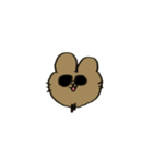 ほうじ茶の顔スタンプ▼（個別スタンプ：11）