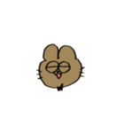 ほうじ茶の顔スタンプ▼（個別スタンプ：19）