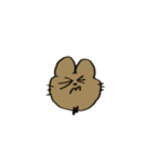 ほうじ茶の顔スタンプ▼（個別スタンプ：30）