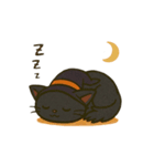 黒猫にゃんたの毎日スタンプ（個別スタンプ：6）