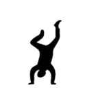[アレンジ用]犯人かもね黒い人2（個別スタンプ：9）