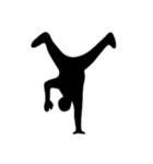 [アレンジ用]犯人かもね黒い人2（個別スタンプ：11）
