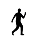 [アレンジ用]犯人かもね黒い人2（個別スタンプ：13）