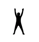 [アレンジ用]犯人かもね黒い人1（個別スタンプ：7）