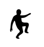 [アレンジ用]犯人かもね黒い人1（個別スタンプ：11）