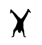 [アレンジ用]犯人かもね黒い人1（個別スタンプ：13）