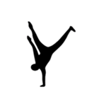 [アレンジ用]犯人かもね黒い人1（個別スタンプ：16）