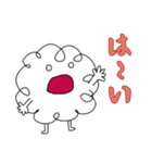 シロほっこりの日常（個別スタンプ：3）