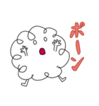 シロほっこりの日常（個別スタンプ：11）