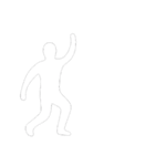 [アレンジ用]白い影の男1（個別スタンプ：7）