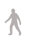 [アレンジ用]グレーの影の男2（個別スタンプ：5）