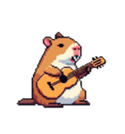 シュールでかわいいカピバラのスタンプ（個別スタンプ：10）