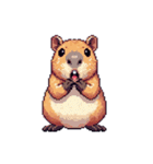 シュールでかわいいカピバラのスタンプ（個別スタンプ：29）