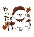 犬さん 2025 「ベレー帽さん」秋（個別スタンプ：33）