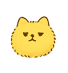 ふわふわ黄色ねこパレード（個別スタンプ：2）