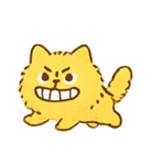 ふわふわ黄色ねこパレード（個別スタンプ：13）