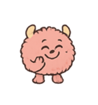ふわふわモンスター気分パレード（個別スタンプ：5）