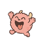 ふわふわモンスター気分パレード（個別スタンプ：12）