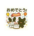 フレブルスタンプ 発表♡勉強♡家族用（個別スタンプ：7）