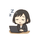 社畜ちゃん、がんばります！（個別スタンプ：11）