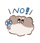 オタクになった毛玉（個別スタンプ：14）