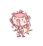ぎっくり腰になった子（個別スタンプ：1）