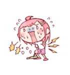 ぎっくり腰になった子（個別スタンプ：3）