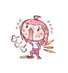 ぎっくり腰になった子（個別スタンプ：7）