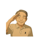 あの最高アニメ風オジさんのイケてる画像集（個別スタンプ：9）