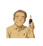 あの最高アニメ風オジさんのイケてる画像集（個別スタンプ：13）
