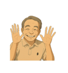 あの最高アニメ風オジさんのイケてる画像集（個別スタンプ：24）