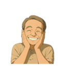 あの最高アニメ風オジさんのイケてる画像集（個別スタンプ：32）