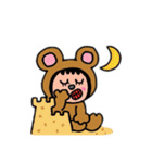 海の生き物と一緒に泳ぐ！（個別スタンプ：30）