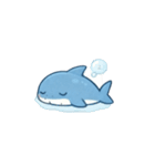 足の生えたサメ達（個別スタンプ：23）