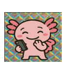 水幻ウーパールーパーのスタンプ集@SFW（個別スタンプ：4）