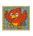 紅翼オウムのスタンプ集@SFW（個別スタンプ：18）