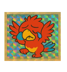 紅翼オウムのスタンプ集@SFW（個別スタンプ：19）