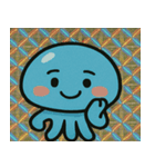深海クラゲ伝説@SFW（個別スタンプ：4）