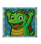 日輪イグアナのスタンプ集@SFW（個別スタンプ：4）