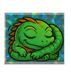 日輪イグアナのスタンプ集@SFW（個別スタンプ：5）