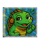 日輪イグアナのスタンプ集@SFW（個別スタンプ：6）