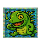 日輪イグアナのスタンプ集@SFW（個別スタンプ：10）